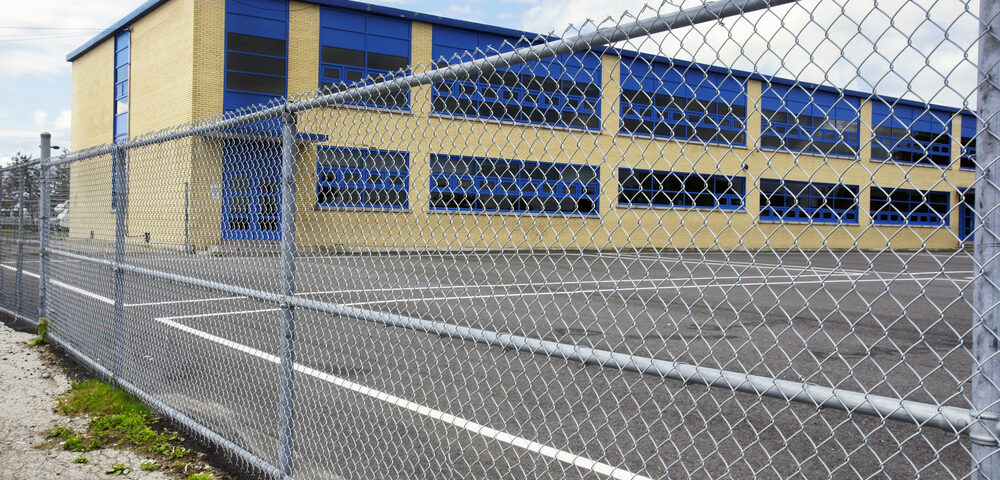 school security fencing