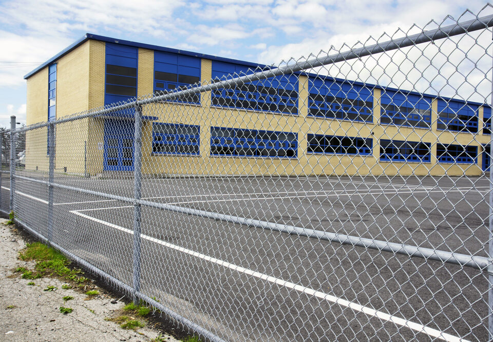 school security fencing