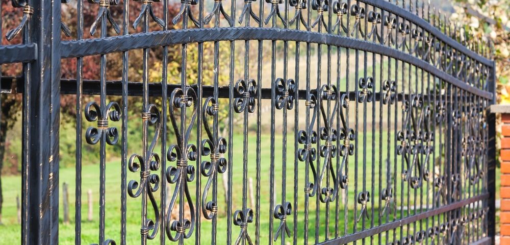steel vs wrought iron fencing