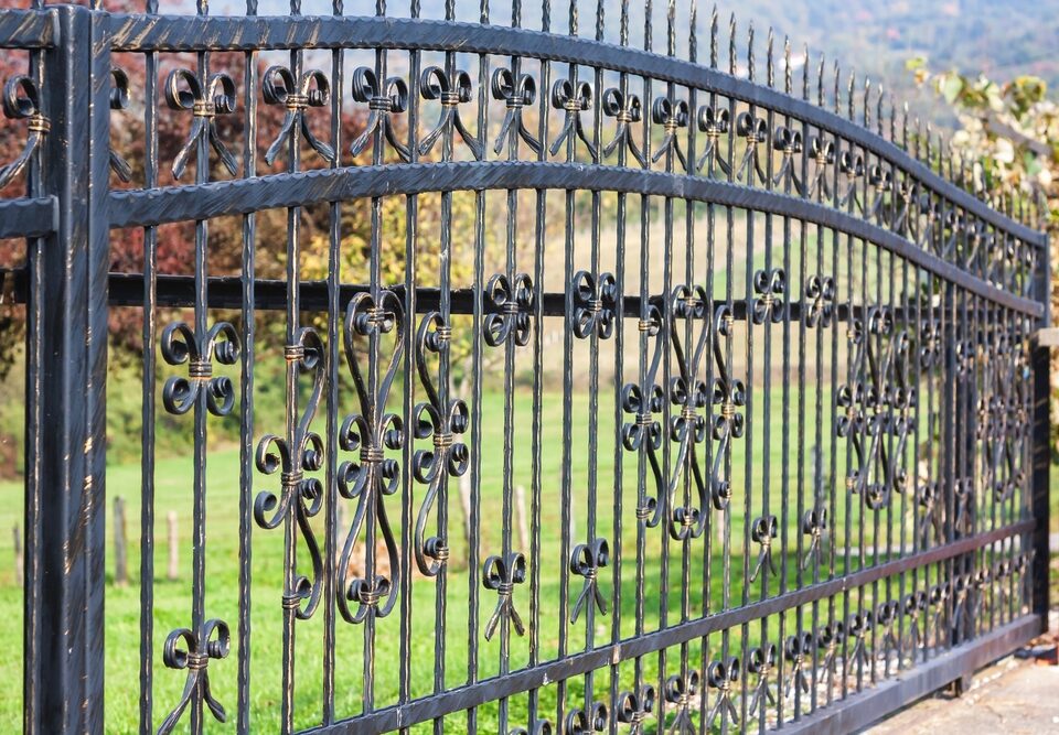 steel vs wrought iron fencing
